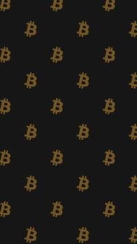 Fondo de pantalla oscuro de bitcoin